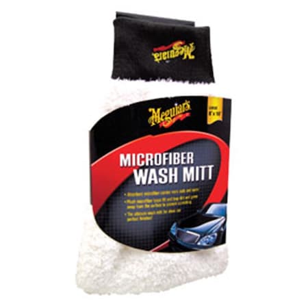 Meguiars X3002 Super Thick Micofiber Was Mitt ME334744
